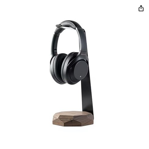 Wooden Headphone Stand